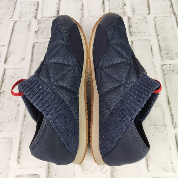 Teva ReEmber Men's Size 9 Blue Moc Shadow Quilted Slip On Slippers 1125472 - Picture 7 of 10